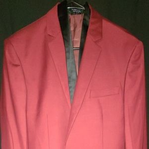 Red Clean 3Pcs Suit